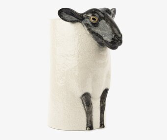 Redskapskrus Suffolk Sheep Black från Quail Ceramics i kök