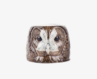 Äggkopp Uggla Quail Ceramics Äggkoppar