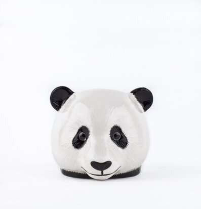 Äggkopp Panda från Quail Ceramics med detaljerat pandaansikte