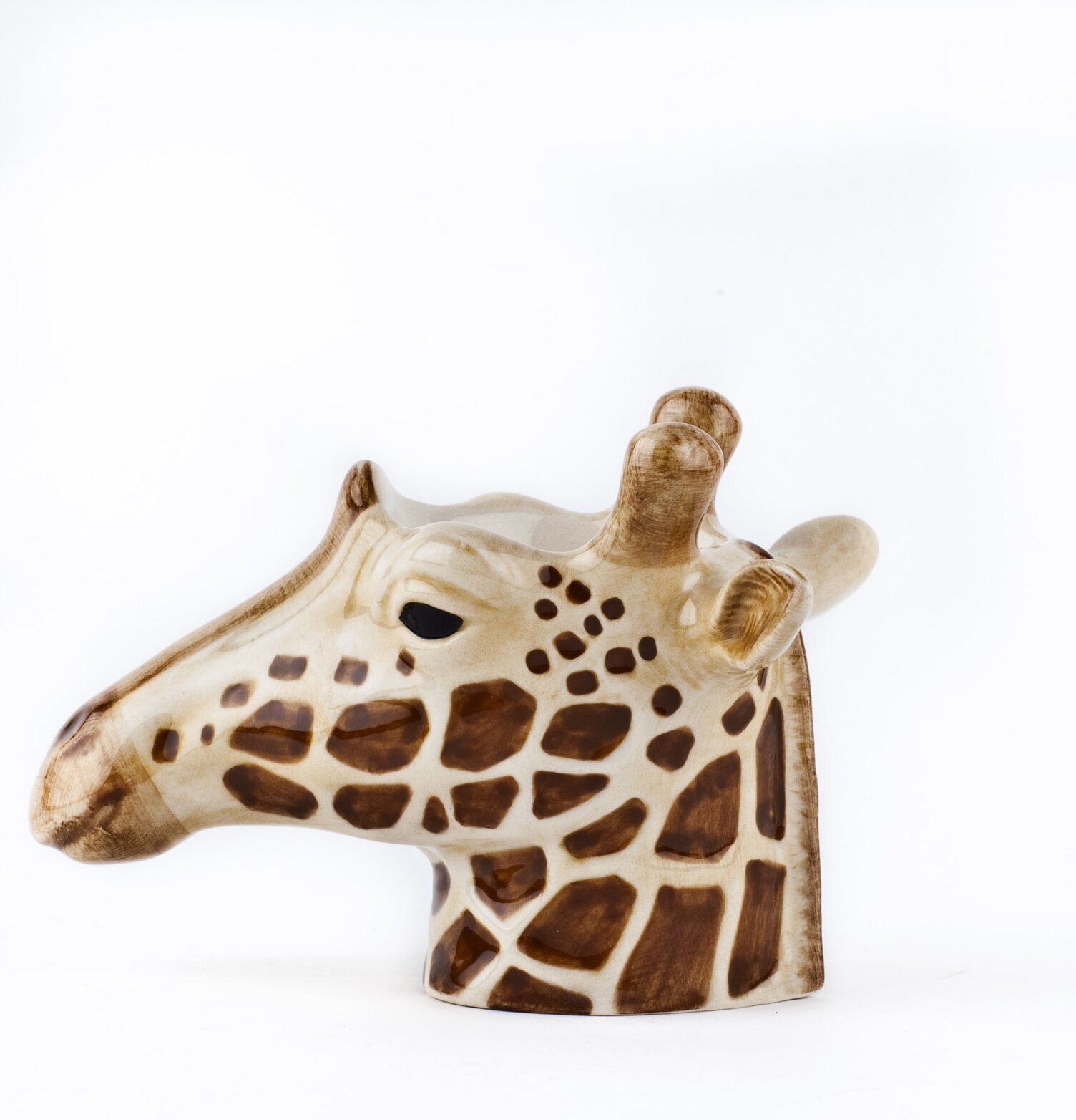 Äggkopp Giraff från Quail Ceramics i detaljrik keramik