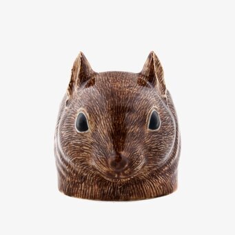 Äggkopp Ekorre från Quail Ceramics, detaljerad och unik