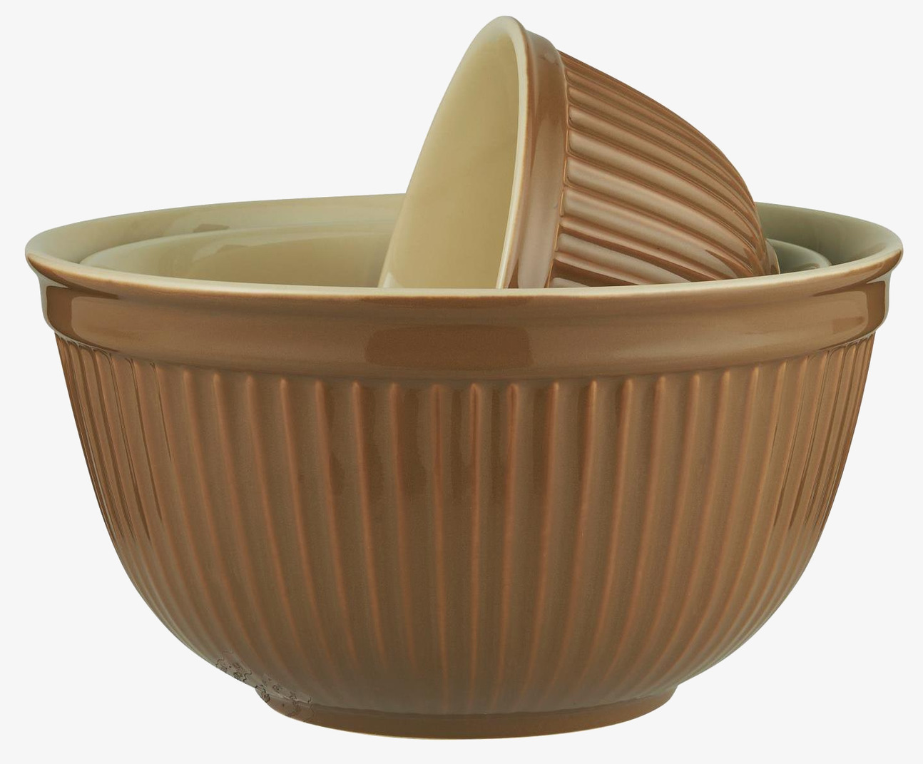 Skålset Mynte Butter Hazelnut från IB Laursen i keramik