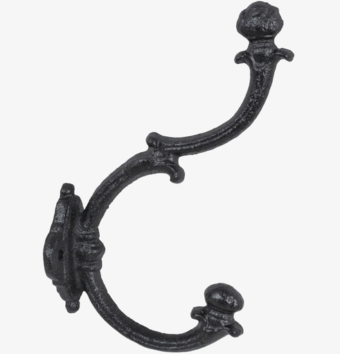 Krok Verona Järn Svart från Strömshaga med två böjda armar