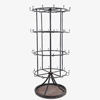 Ställning Muggar Antiksvart från Miljögården i rustik design