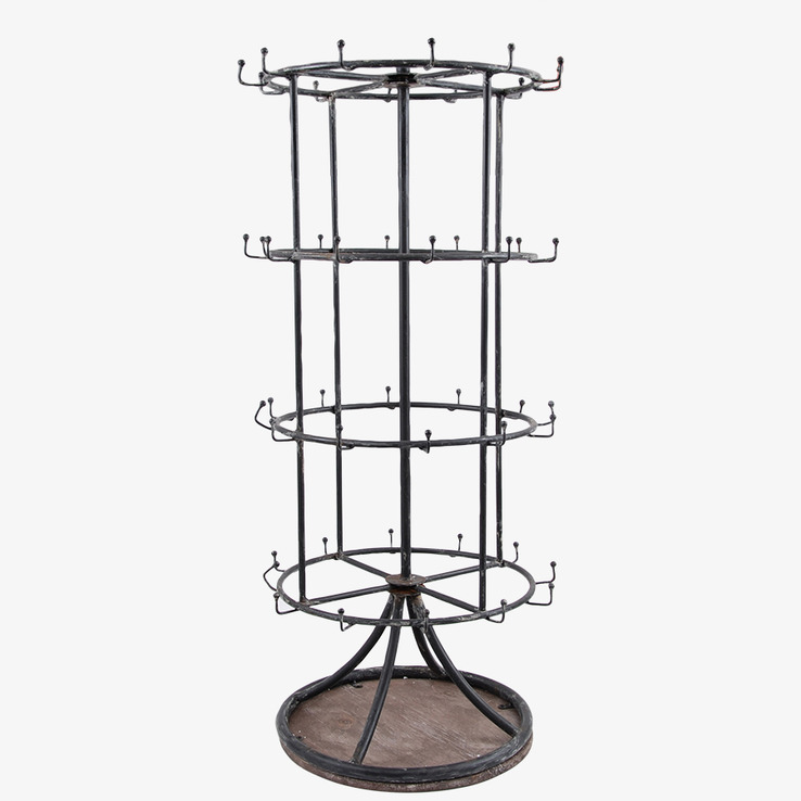 Ställning Muggar Antiksvart från Miljögården i rustik design