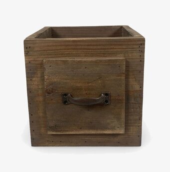 Trälåda Med Handtag XL Miljögården Förvaringslådor och korgar Boxar Förvaringsboxar Porslinsboxar Trälådor Smyckesboxar i porslin Förvaringsbrickor