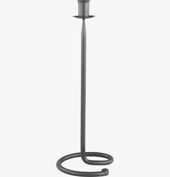 Ljusstake Antiksvart 40cm från Chic Antique i rustik design