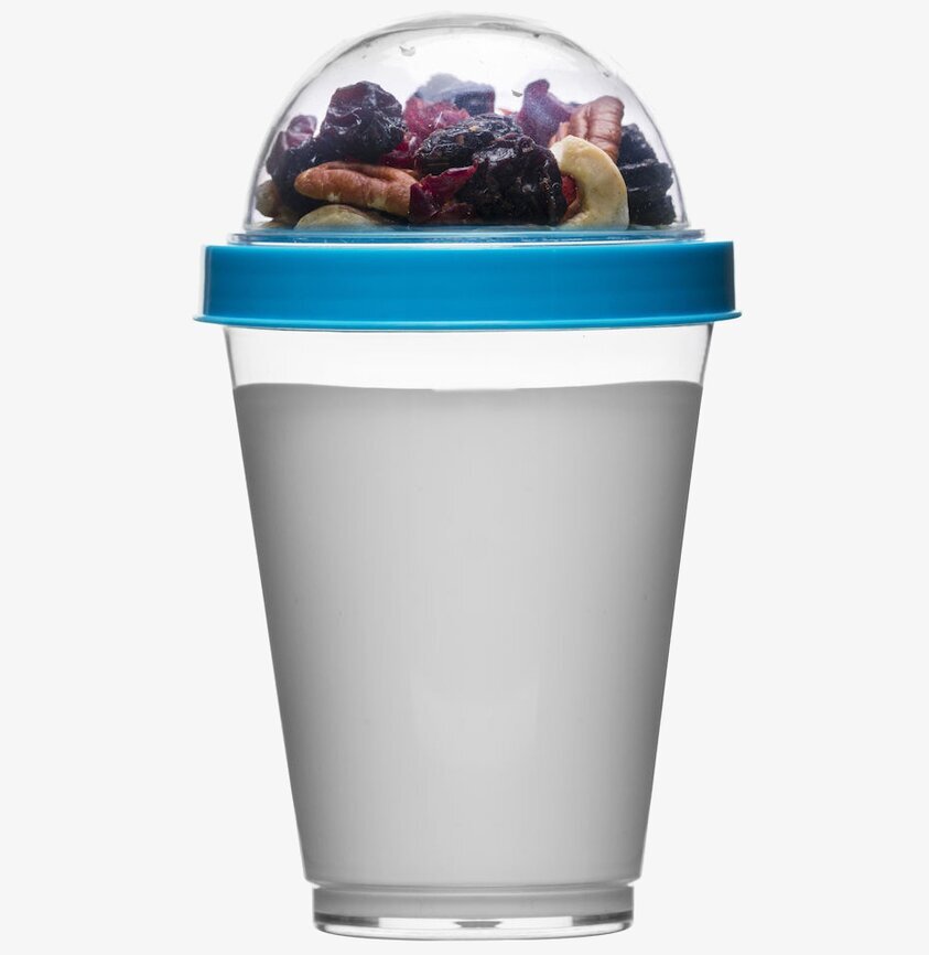 Fresh Yoghurtbägare Blå från Sagaform med blått lock
