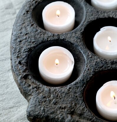 Ljusstake Grimaud Antiksvart Chic Antique Ljusstakar Adventsstakar Ljushållare Ljushyllor