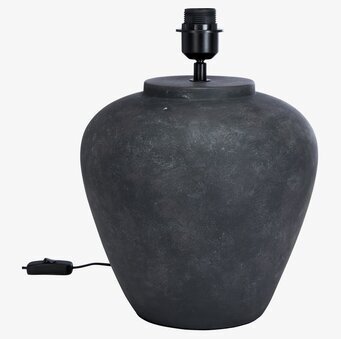 Lilly Lampfot Anthracite från PR Home med E27-sockel