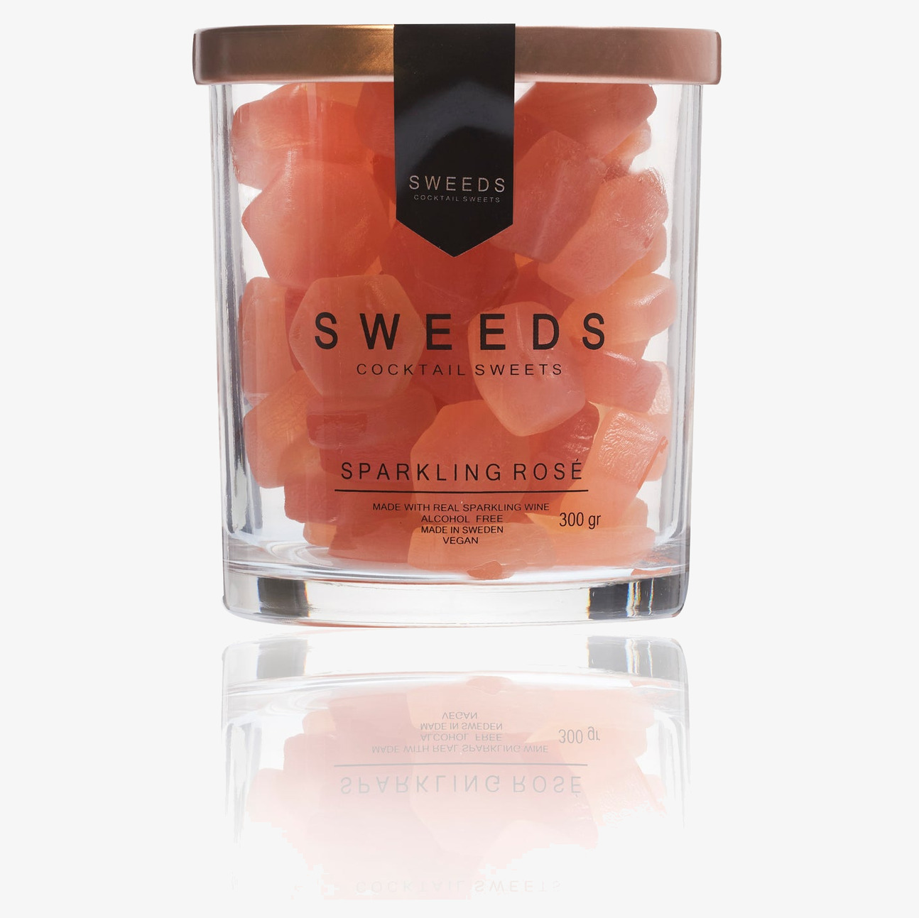 Sparkling Rosé - Sweeds Cocktail Sweets Godis