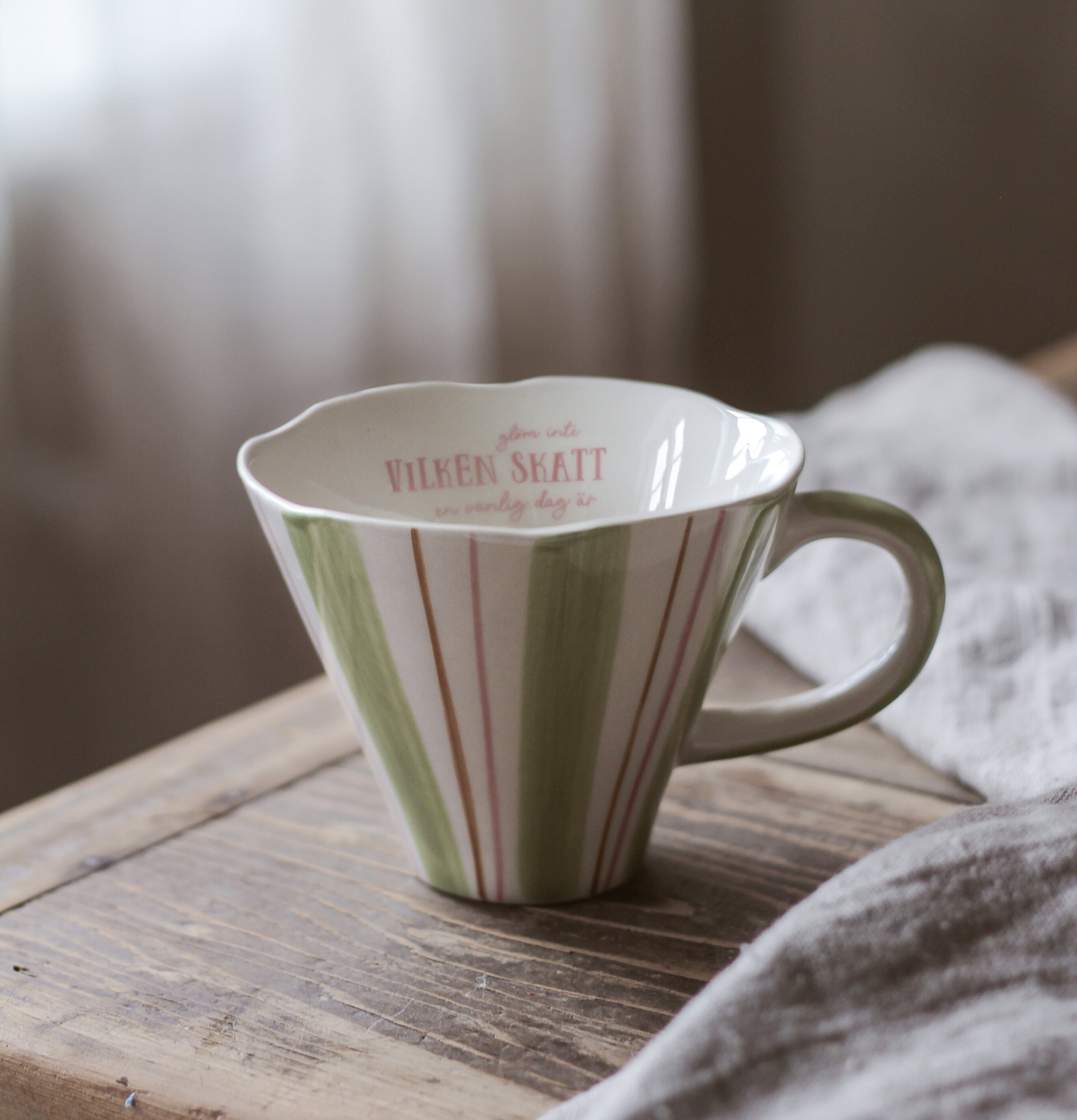 Keramikmugg - Glöm Inte Vilken Skatt... från Majas Cottage