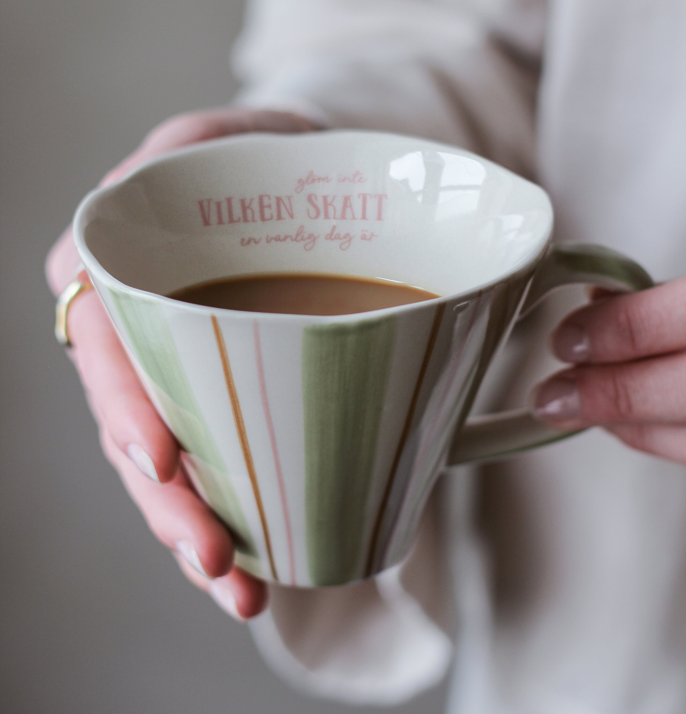 Keramikmugg - Glöm Inte Vilken Skatt... från Majas Cottage