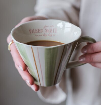 Keramikmugg - Glöm Inte Vilken Skatt... från Majas Cottage