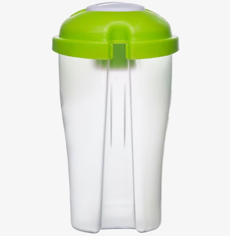 Sagaform Sallad To Go Grön - praktisk behållare för sallad