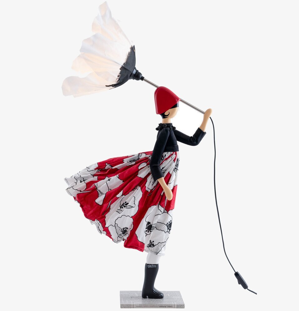 Bordslampa Audrey från Skitso i form av en kvinna