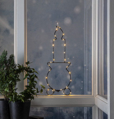 Dekoration LED Candly Star Trading Lampor Taklampor Golvlampor Bordslampor LED-lampor Ledlampor Fönsterlampor Ljusslingor för dekoration Övrig