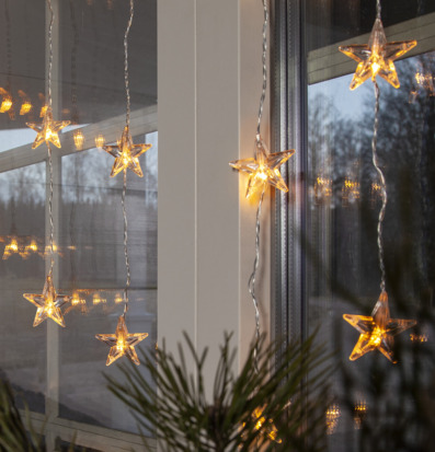 Ljusgardin Star Curtain Trading Lampor Taklampor Golvlampor Bordslampor LED-lampor Ledlampor Fönsterlampor Ljusslingor för dekoration