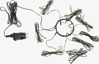 Julgransslinga Dew Drop Micro från Star Trading på ljus bakgrund