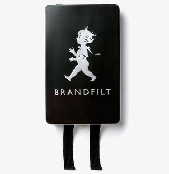 Brandfilt Mattsvart från Solstickan i elegant kassett