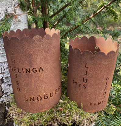 Marschallhållare/Lykta/Kruka Vinter från Lind Decoration