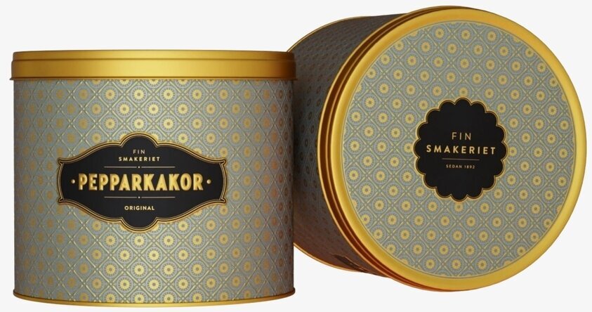 Pepparkakor Frosty Blue 430 Gram från Finsmakeriet burk