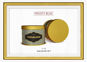 Pepparkakor Frosty Blue 45 Gram från Finsmakeriet i burk