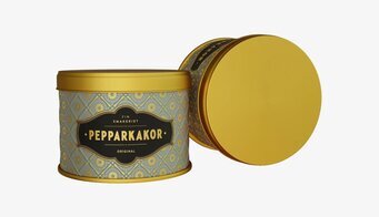 Pepparkakor Frosty Blue 45 Gram från Finsmakeriet i burk