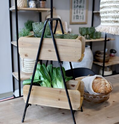 Murstensform Med Stativ från Chic Antique i rustik miljö