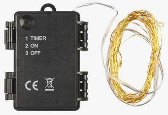 Ljusslinga 40 LED Utomhusbruk från IB Laursen med dosa