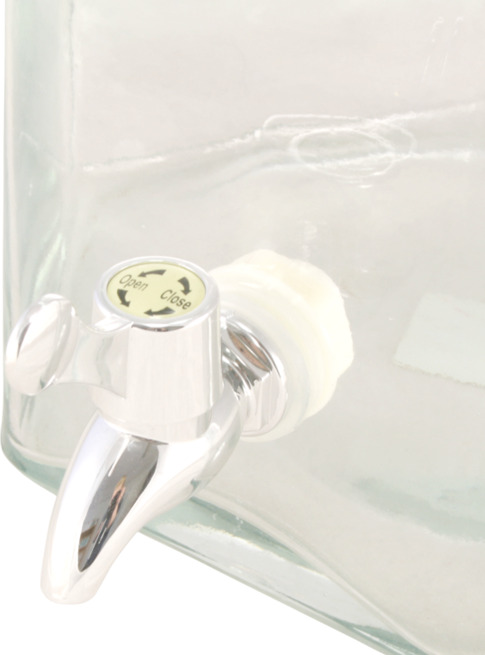 Glasburk Med Kran från Strömshaga, rektangulär och klar