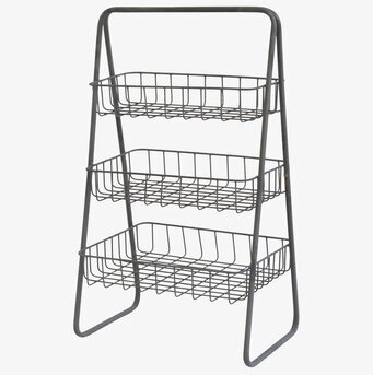 Etagere Antik Zink från Chic Antique med tre hyllor