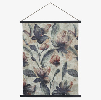 Canvastavla Blommor Chic Antique Väggdekoration Väggskyltar Posters Affischer Plåttavlor Plåtskyltar Tavlor Kalenderhängare Väggtroféer Paper Mache för