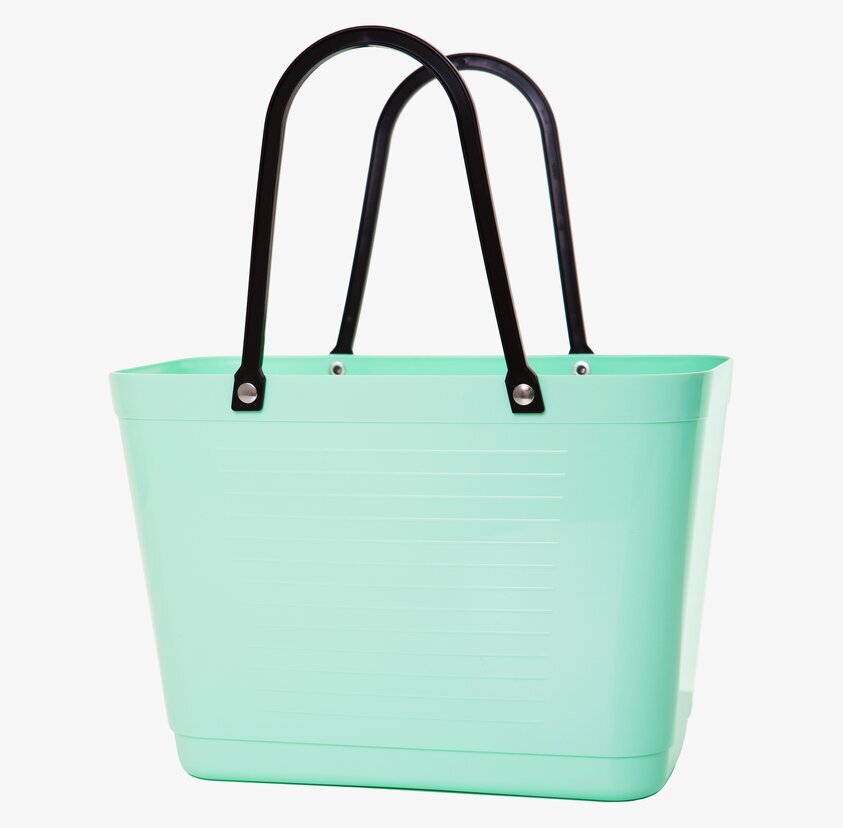 Väska Liten Hinza Mint från Hinza med svarta handtag