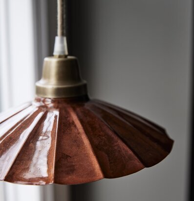 Fönsterlampa Ester Terracotta 24cm från PR Home i fönster