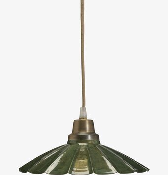 Fönsterlampa Ester Mörkgrön 24cm från PR Home i fönster