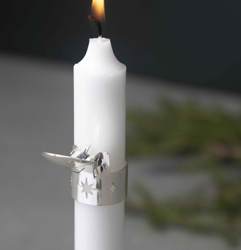 Ljussläckare Stjärna 2-Pack från Pluto Produkter i metall