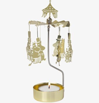 Bild av elegant änglaspel med snurrande karaktärer