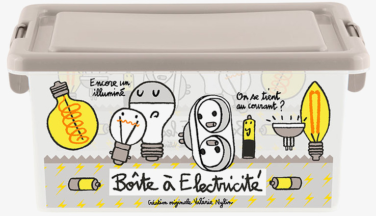 Bild av färgglad och praktisk förvaringslösning