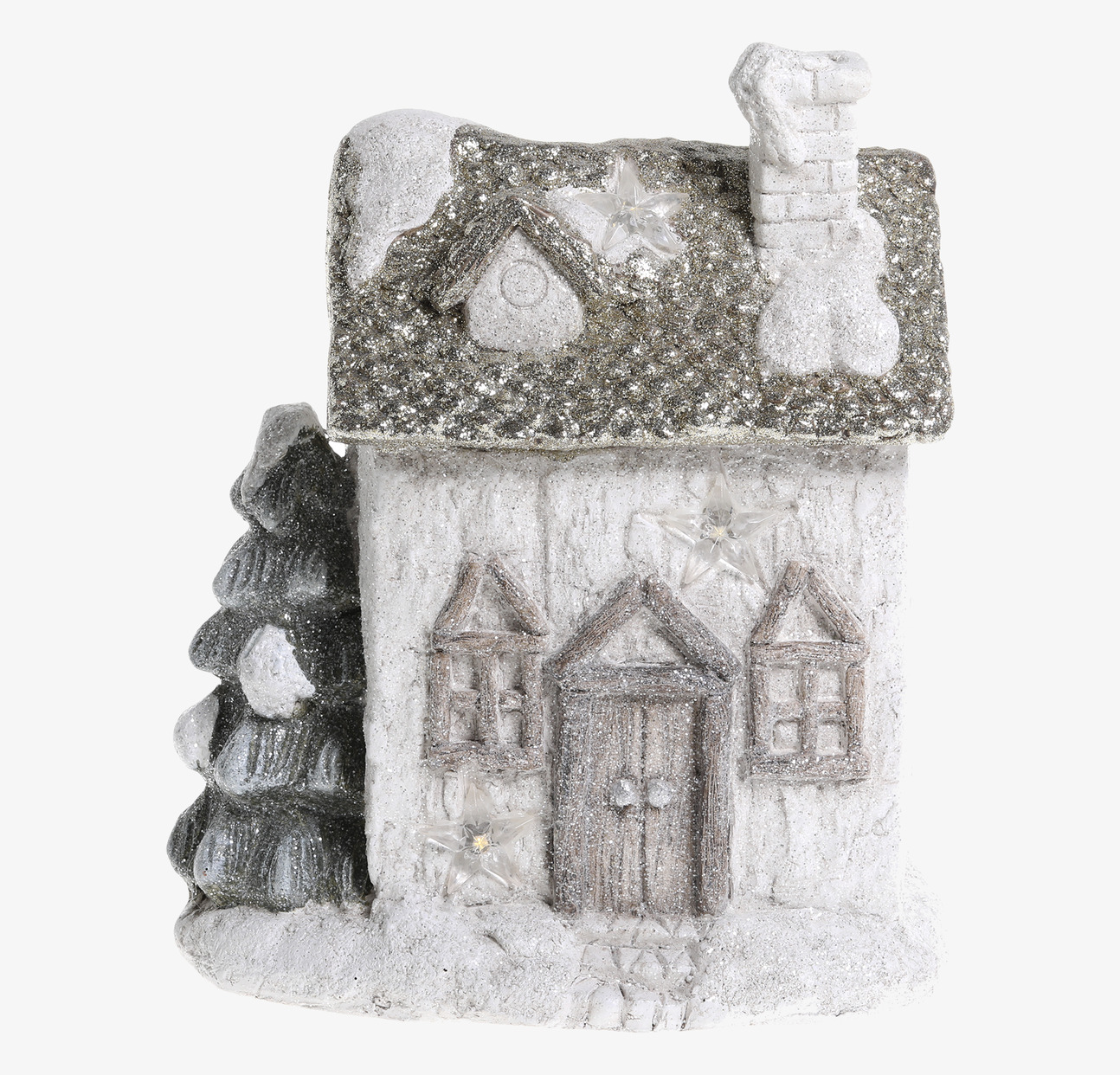 Stort Julhus LED-Stjärnor H29.5cm från Chic Antique