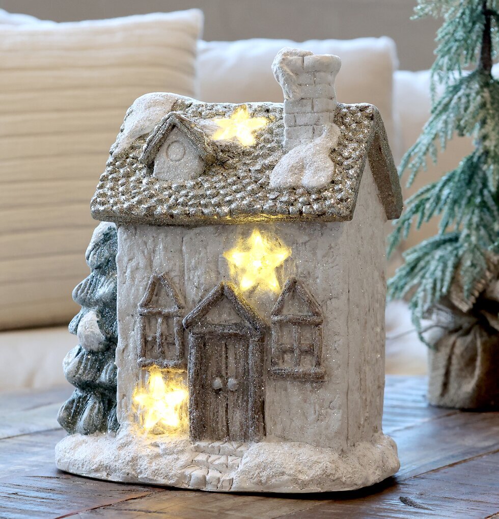 Stort Julhus LED-Stjärnor H29.5cm från Chic Antique