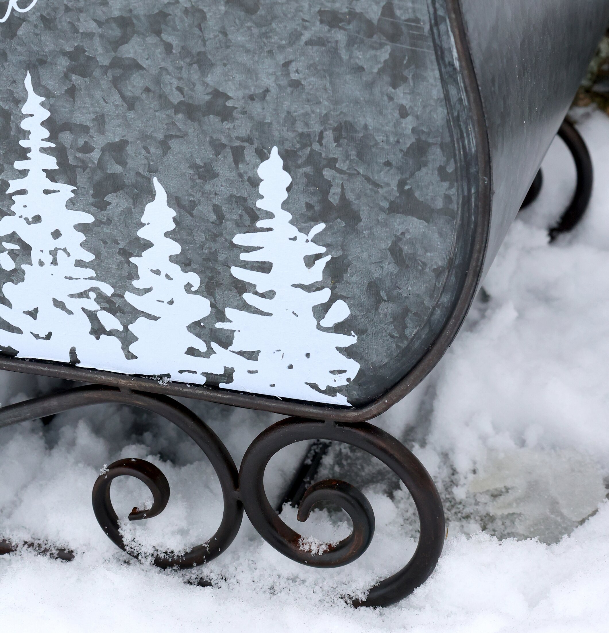 Släde - Dreaming Of A White Christmas från Chic Antique