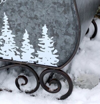 Släde - Dreaming Of A White Christmas från Chic Antique