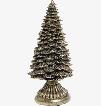 Julgran Antik Mässing Liten från Chic Antique på robust fot