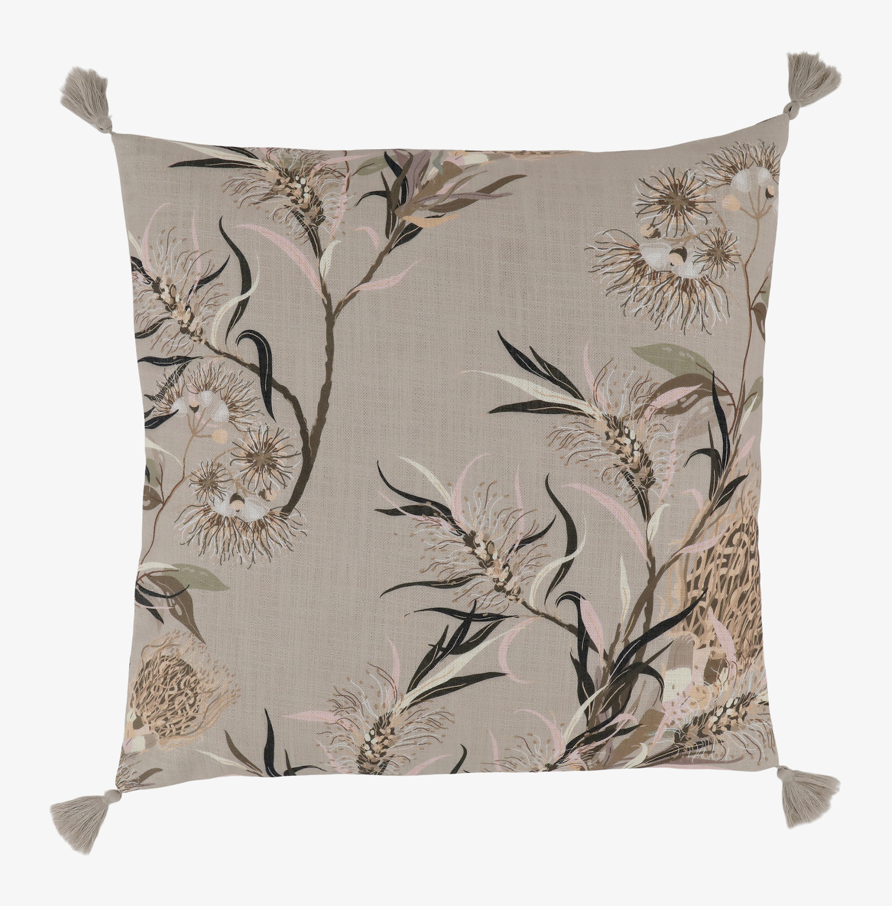 Kuddfodral Aix Vintage Pink från Chic Antique med blommönster