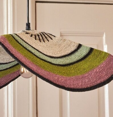 Taklampa Green Rice från Rice med flerskiktad färgdesign