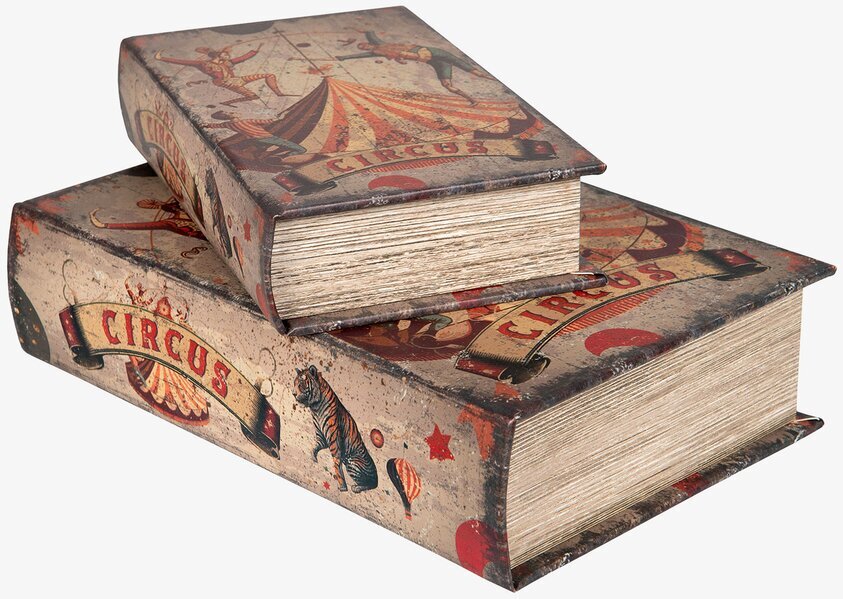 Boklåda Cirkus från A Lot Decoration med cirkustema