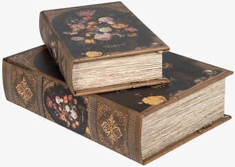 Boklåda Blomster från A Lot Decoration med antik look