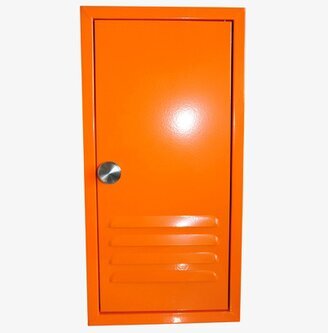 Waterquest Nyckelskåp Orange mot enkel vit bakgrund