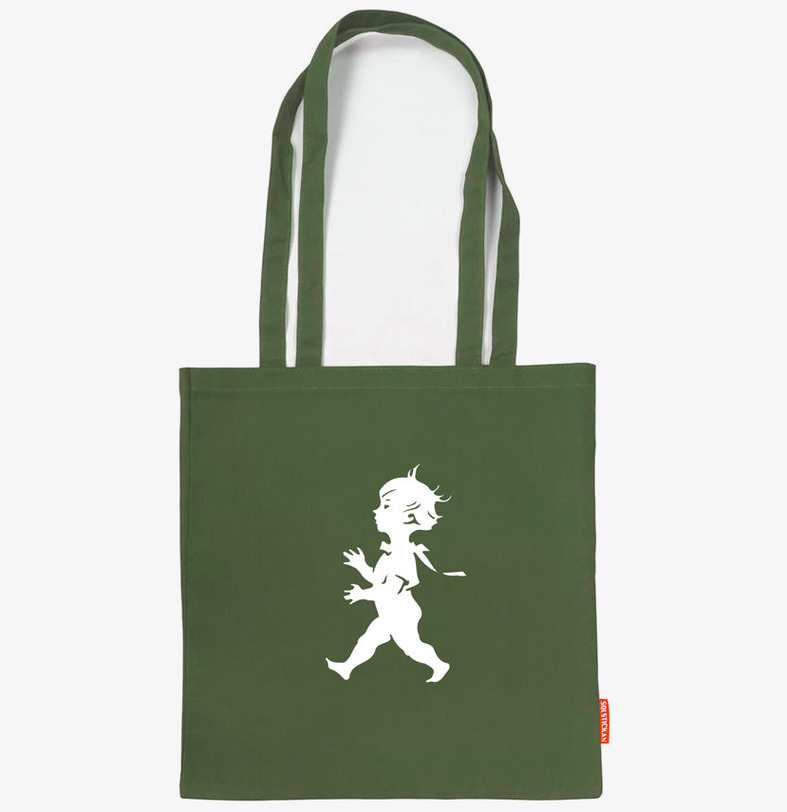 Bomullskasse Solstickan Grön Väskor